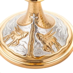 Chén lễ Italy CLXV061 mẫu Con Nai bên dòng suối