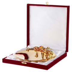 Chén Lễ Italy xi vàng Mẫu Alveolo CLXV2158