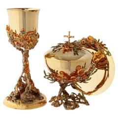 Chén Lễ Italy xi vàng Mẫu Alveolo CLXV2158