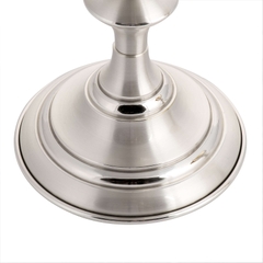 Chén lễ Italy xi vàng CLXV337 Mẫu tinh tế nền bạc 19cm