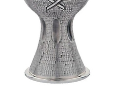 Chén Lễ Italy CLXV2186 chạm khắc Thánh giá và lúa mì