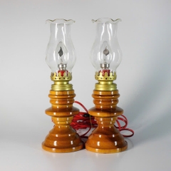 Đèn Dầu Điện 25cm (Cặp)