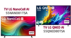 Chênh Nhau Gần 3 Triệu Đồng, Nên Mua Tivi LG 55NANO81TSA Hay 55QNED80TSA?