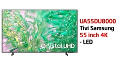 Có nên mua tivi Samsung 55DU8000 hay không? Giá bao nhiêu tiền tháng 9 năm 2025?