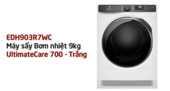 Đánh giá máy sấy bơm nhiệt Electrolux UltimateCare 9 kg EDH903R7WC có gì mới, có nên mua không?