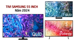 Giá Tivi Samsung 55 Inch Dòng 2024 Bao Nhiêu Tiền? Cập Nhật Mới Nhất