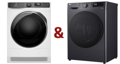 So sánh máy sấy bơm nhiệt Electrolux UltimateCare 9 kg EDH903R7WC và máy sấy bơm nhiệt LG 10.5 kg DVHP50M: Nên mua cái nào?