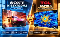 So sánh Sony K-65XR30M2 và TCL 65P8LS: Chọn LED hay QD-Mini LED?