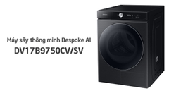 Tại sao máy sấy bơm nhiệt Samsung Bespoke AI 17 kg DV17B9750CV/SV là sự lựa chọn tốt nhất cho gia đình đông người?