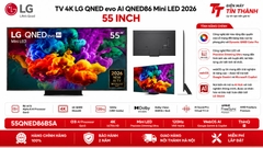 Tivi LG 55QNED86BSA có phù hợp căn hộ không?