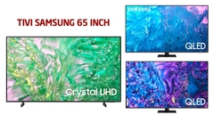 Tivi Samsung 65 inch: Những mẫu giá dưới 15 triệu đáng mua nhất