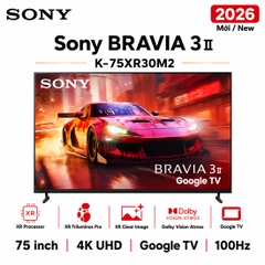 Google Tivi Sony 4K 75 inch K-75XR30M2 - Mới 2026