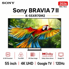Google Tivi True RGB Sony AI 4K 55 inch K-55XR70M2 - Mới 2026