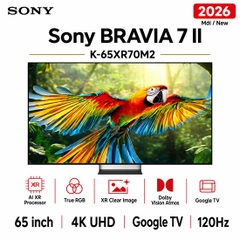 Google Tivi True RGB Sony AI 4K 65 inch K-65XR70M2 - Mới 2026