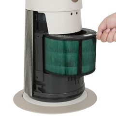 Máy lọc không khí kết hợp quạt LG PuriCare AeroTower Hit FS15GPBK0 ABAE 40W - Chính hãng