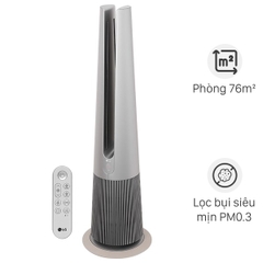 Máy lọc không khí LG PuriCare AeroTower FS15GPBF0 màu bạc 45W - Chính hãng