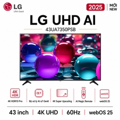 Smart Tivi LG AI 4K 43 inch 43UA7350PSB - Chính hãng