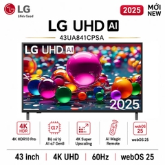 Smart Tivi LG AI 4K 43 inch 43UA841CPSA - Chính hãng