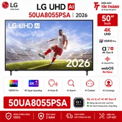 Smart Tivi LG 50UA8055PSA 4K 50 Inch AI Mới 2026