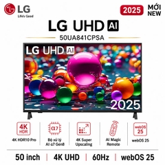 Smart Tivi LG AI 4K 50 inch 50UA841CPSA - Chính hãng