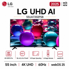Smart Tivi LG AI 4K 55 inch 55UA7350PSB - Chính hãng
