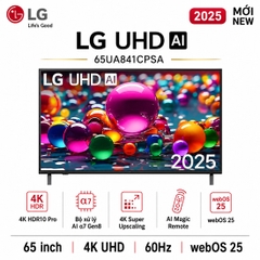 Smart Tivi LG AI 4K 65 inch 65UA841CPSA - Chính hãng