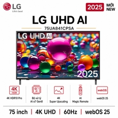 Smart Tivi LG AI 4K 75 inch 75UA841CPSA - Chính hãng
