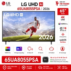 Smart Tivi LG 65UA8055PSA 4K 65 Inch AI Mới 2026
