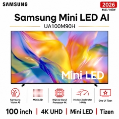 Smart Tivi Mini LED Samsung AI 4K 100 inch UA100M90H - Mới 2026