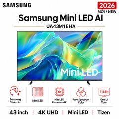 Smart Tivi Mini LED Samsung AI 4K 43 inch UA43M1EHA - Mới 2026