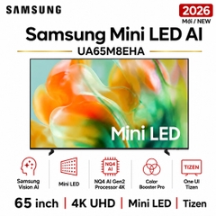 Smart Tivi Mini LED Samsung AI 4K 65 inch UA65M8EHA - Mới 2026