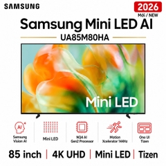 Smart Tivi Mini LED Samsung AI 4K 85 inch UA85M80HA - Mới 2026