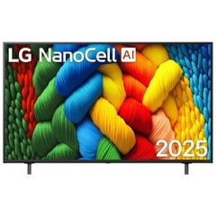 Smart Tivi NanoCell LG 86NANO80ASA 4K 86 inch AI - Mới 2025