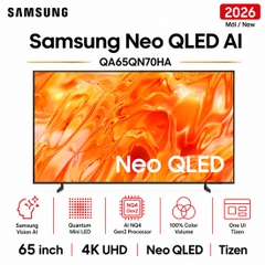 Smart Tivi Neo QLED Samsung AI 4K 65 inch QA65QN70HA - Mới 2026