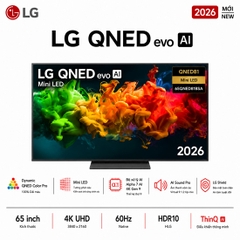 Smart Tivi QNED LG AI 4K 65 Inch 65QNED81BSA