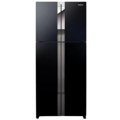 Tủ lạnh Panasonic NR-DZ601YGKV mặt trước thiết kế Multi Door 4 cánh mặt kính