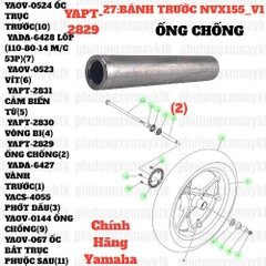 [NVX155_V1][27:BÁNH TRƯỚC] YAPT-2829 ỐNG CHỐNG NVX155_V1 (2)