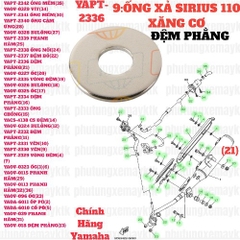 [SIRC][9:ỐNG XẢ] YAPT-2336 ĐỆM PHẰNG SIRIUS RC-T110LE (21)-[Yamaha]
