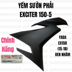 [Chính hãng Yamaha]YADA-EX150(15-18)-Đen nhám-5 Yếm sườn phải