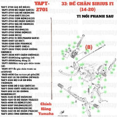 [SIR][33:ĐẾ CHÂN] YAPT-2701 TI NỐI PHANH SAU SIRIUS-FI(14-20) (8) [Yamaha]