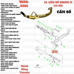 [SIR][16:CẦN SỐ] YADA-6365 CẦN SỐ SIRIUS-FI(14-20) (23) [Yamaha]