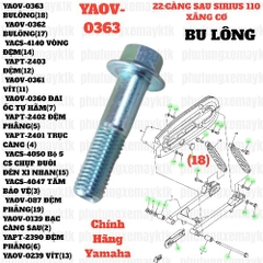 [SIRC][22:CÀNG SAU ] YAOV-0363 BULÔNG SIRIUS RC-T110LE (18)-[Yamaha]