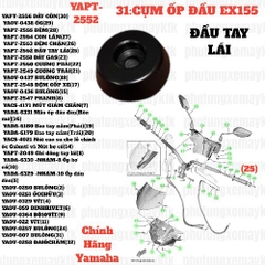 [EX155][31:CỤM ỐP ĐẦU] YAPT-2552 ĐẦU TAY LÁI EX155(2022)-[Yamaha] (25)