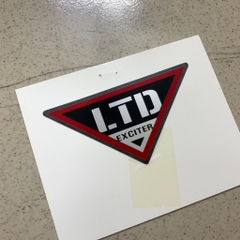 YATE-8005-Tém dán EXCITER(7,3x3,6cm)-[Yamaha]