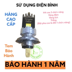 [Chính hãng led BMA] LED H4 CẮM TRỰC TIẾP - B6 3 CHỨC NĂNG