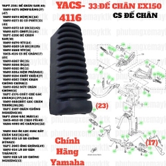 [EX15][33:ĐẾCHÂN] YACS-4116 CS ĐẾ CHÂN EX15 (15-18) (17) (23)-[Yamaha], EX155 [33:ĐẾ(20)(27)]