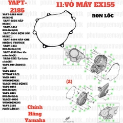 [EX155][11:VỎ MÁY] YAPT-2185 Ron lốc mâm lửa Exciter 155 (2) [Yamaha]