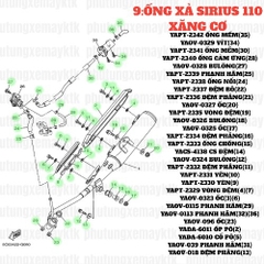 [SIRC][9:ỐNG XẢ] YAOV-0324 BULÔNG SIRIUS RC-T110LE (12)-[Yamaha]