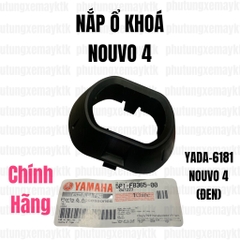 YADA-6181-Nouvo 4-Nắp ổ khoá(Đen) Phụ tùng phụ kiện xe máy-[Yamaha]
