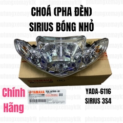 [Chính hãng Yamaha]YADA-6116-Sirius 3S4 bóng nhỏ(2010) Choá pha đèn(Có bóng đèn)